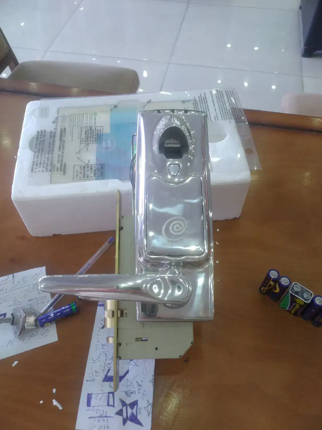 دستگیره درب ضد سرقت با اثر انگشت|مصالح و تجهیزات ساختمان|کرج, فاز ۳ مهرشهر|دیوار