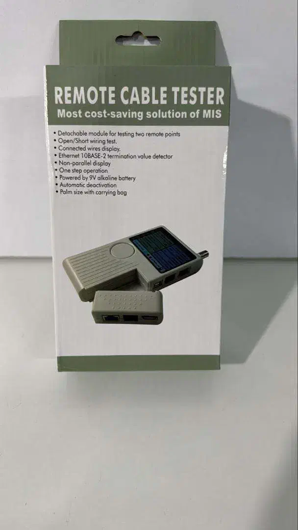 تستر کابل چندکاره و دقیق|دوربین مداربسته|قم, آلوچو|دیوار