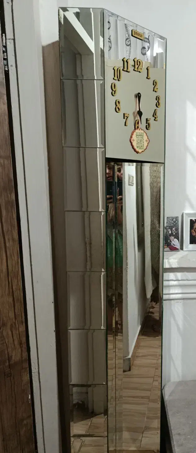 آیینه قدی مدل ساعت|آینه|رشت, پاستوریزه|دیوار