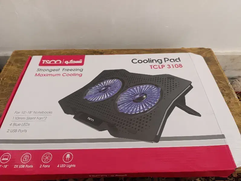 فن لب تاب در حد نو استفاده نشده نصف قیمت نو|قطعات و لوازم جانبی رایانه|خمینی‌شهر, |دیوار