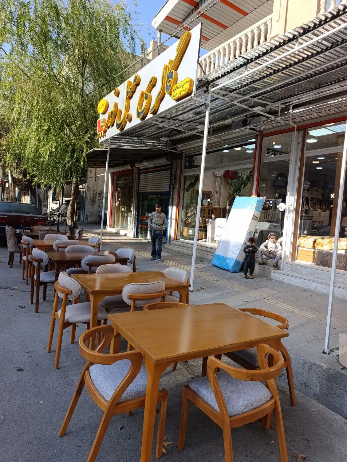 ناهارخوری چوب روس|میز و صندلی غذاخوری|دورود, |دیوار