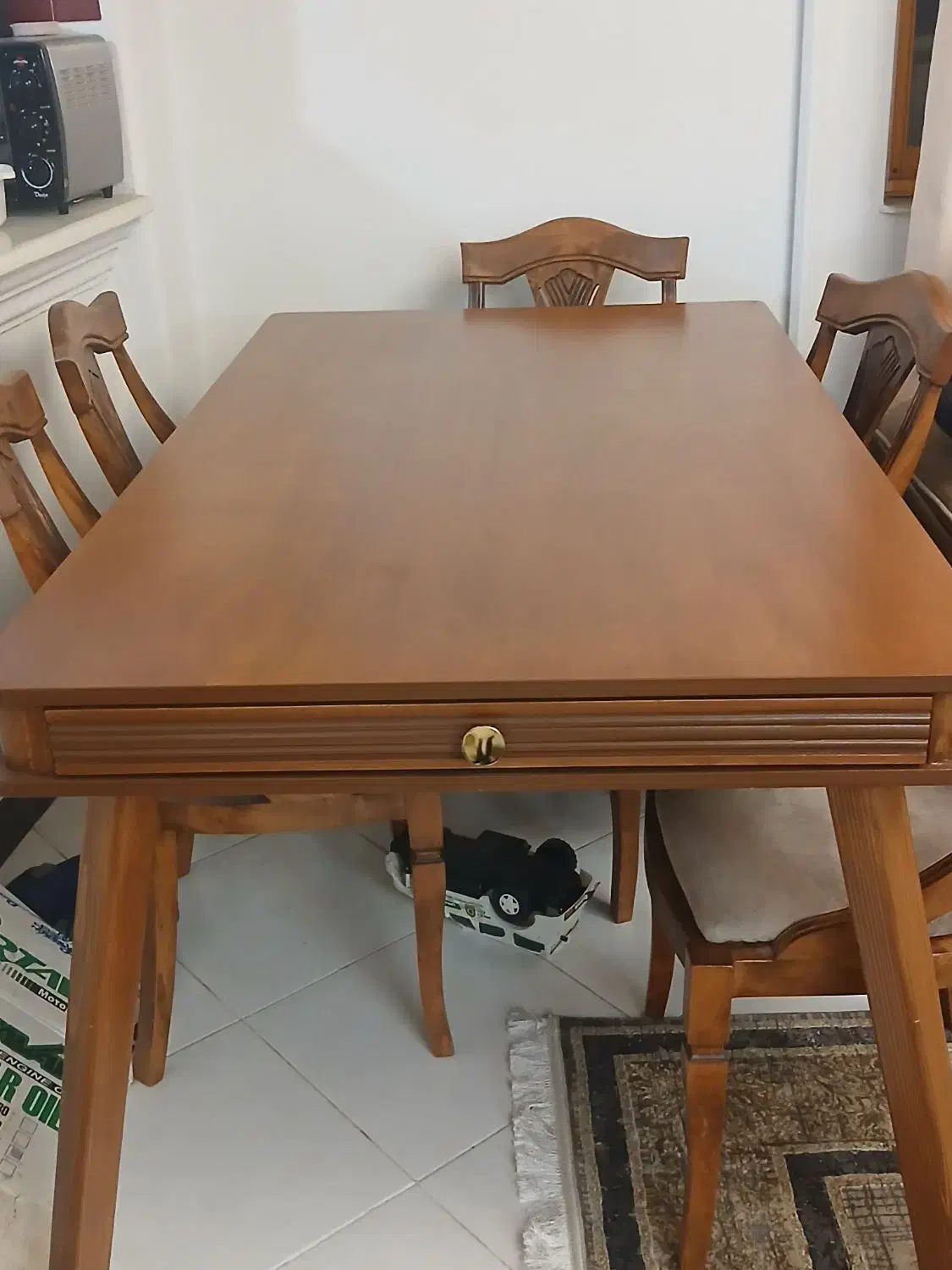 میز نهارخوری|میز و صندلی غذاخوری|گرگان, |دیوار