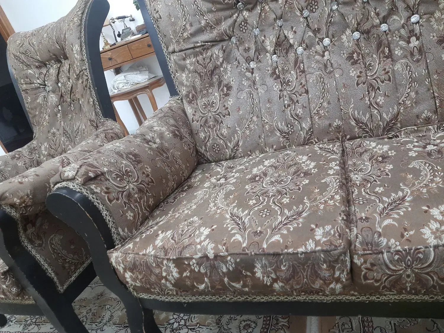 مبلمان۷ نفره|مبلمان خانگی و میز عسلی|رودسر, |دیوار