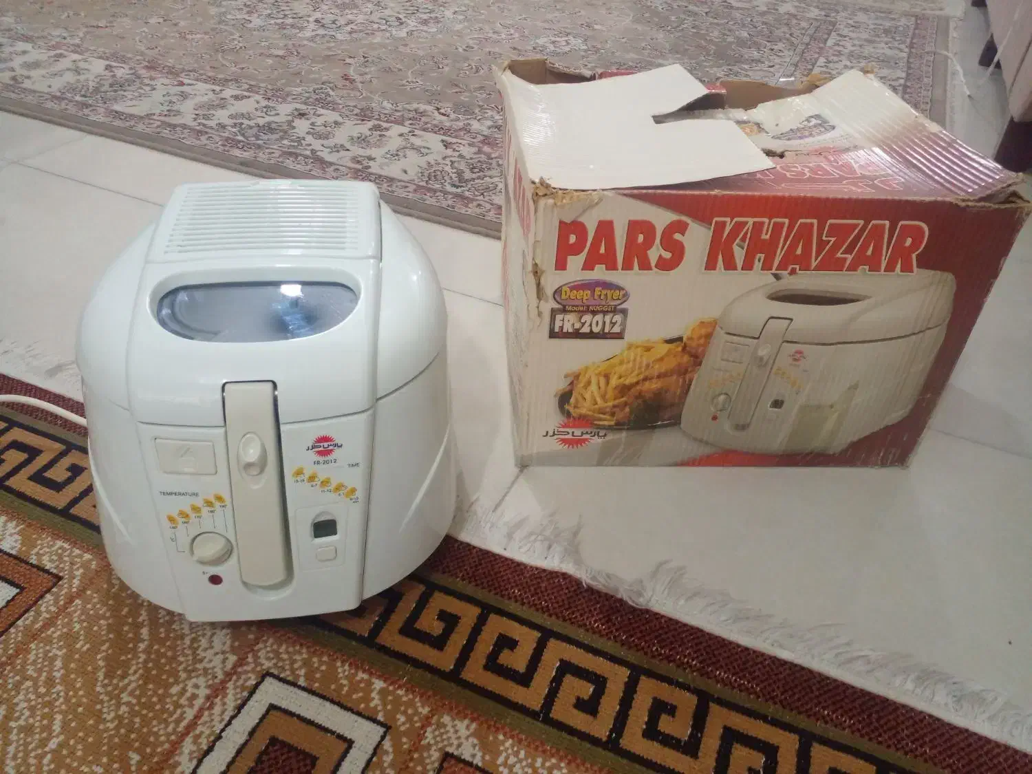 سرخ کن ۲۰۱۲مدل اف آر|اجاق گاز و لوازم برقی پخت‌وپز|رشت, باهنر|دیوار