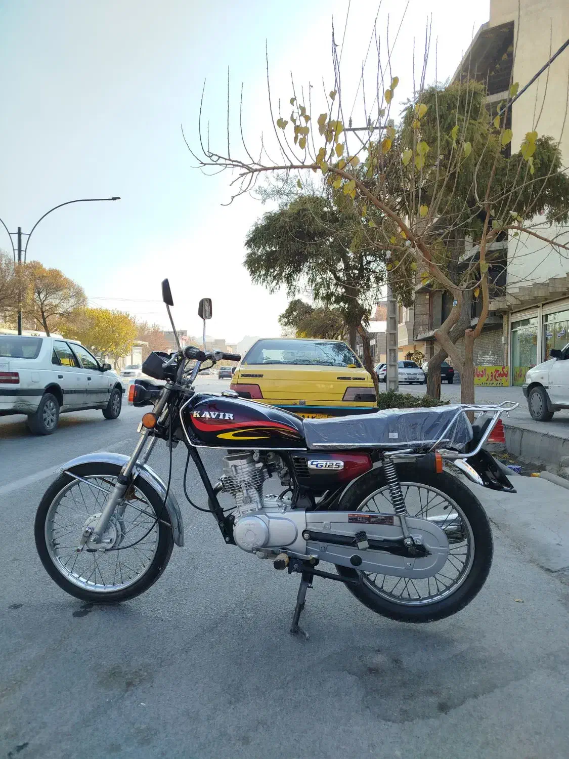 هوندا مزایده 125مدل 86 در حد خشک|موتورسیکلت|اصفهان, زهران|دیوار