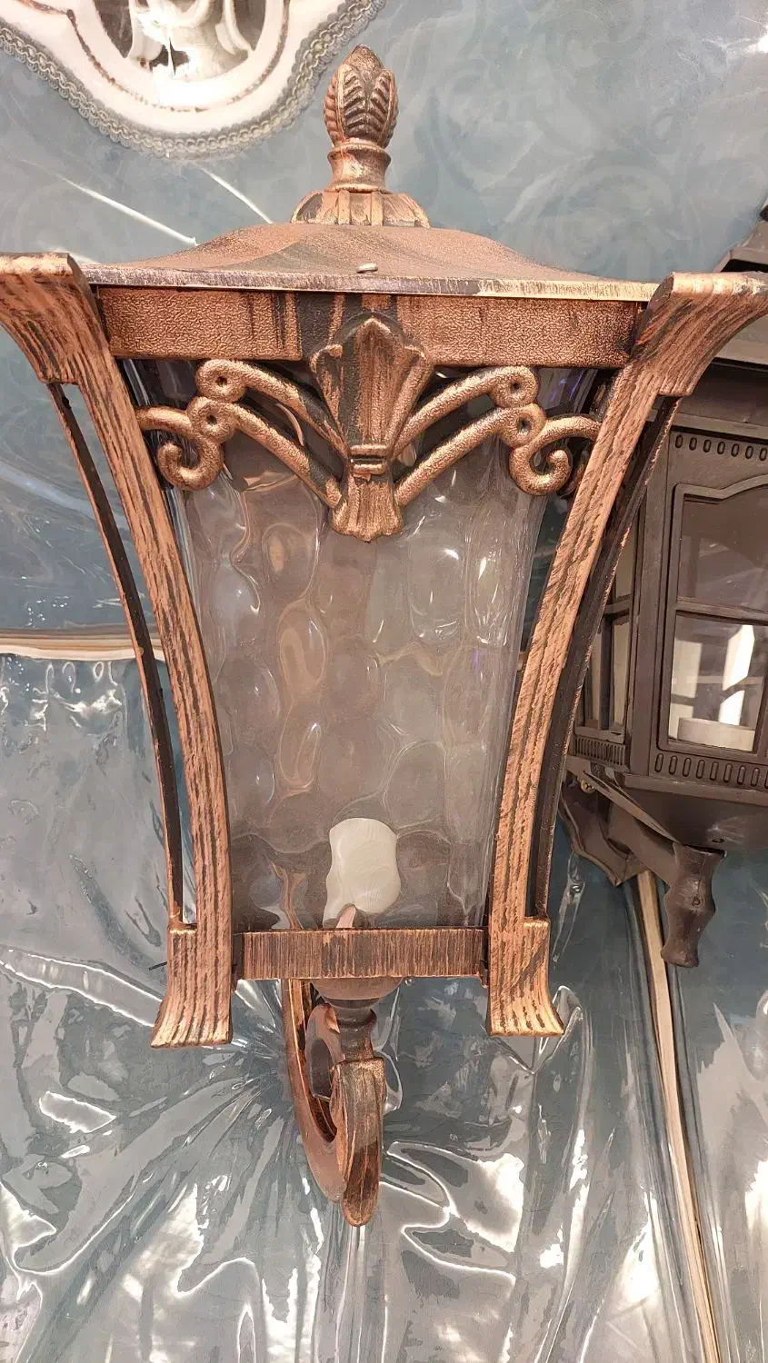 لوستر چراغ حیاطی|لوستر و چراغ آویز|مراغه, |دیوار