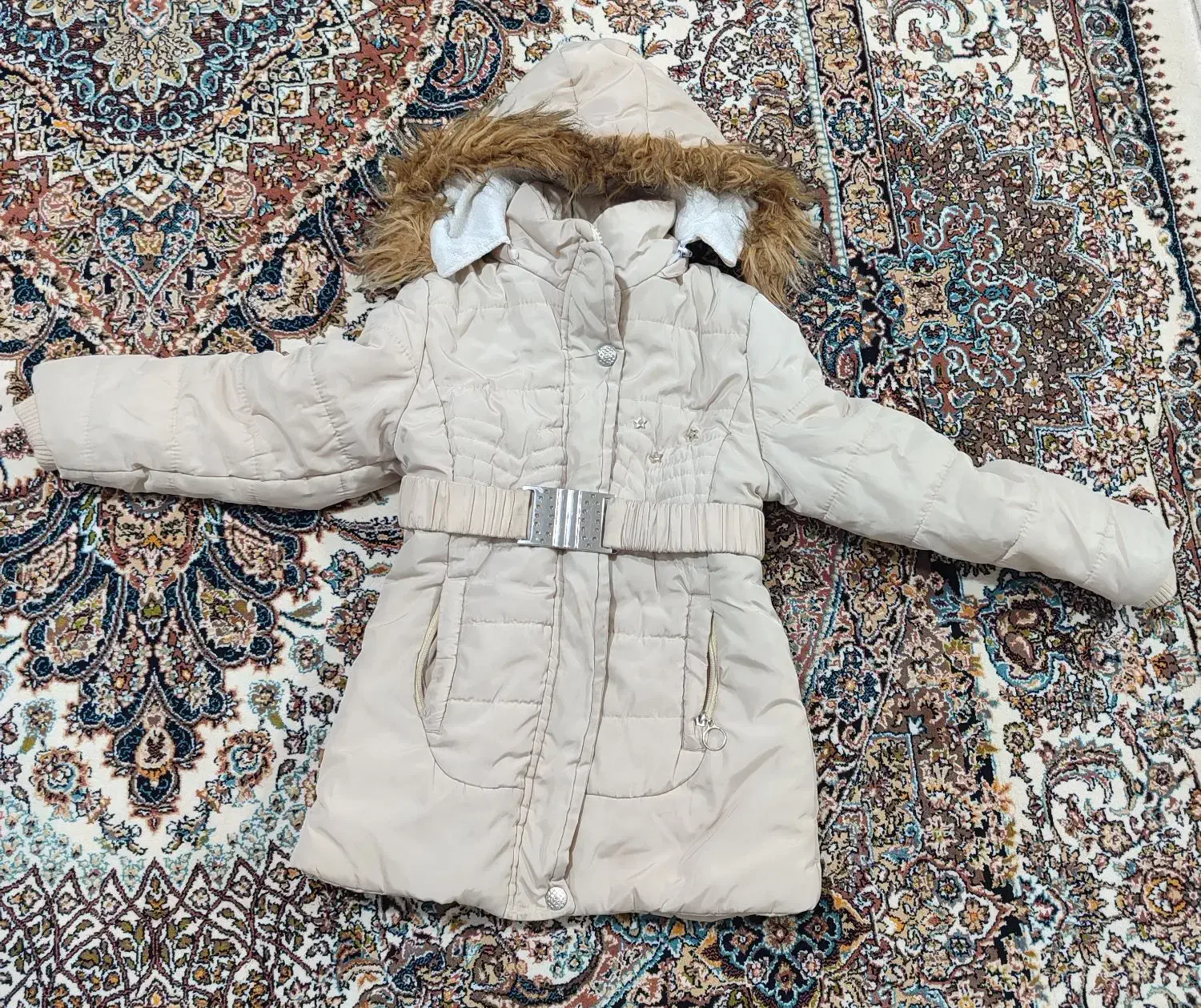 کاپشن دخترانه|کفش و لباس بچه|نهاوند, |دیوار