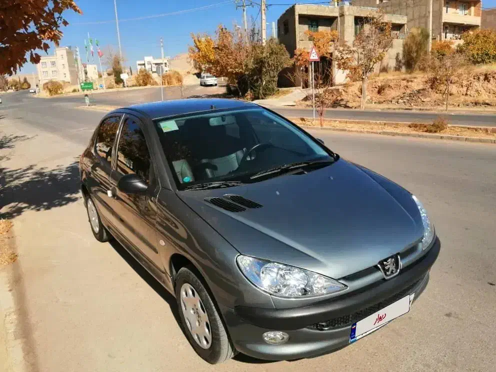 206 تیپ 2 مدل 1400|خودرو سواری و وانت|صدرا-فارس, فاز ۲|دیوار