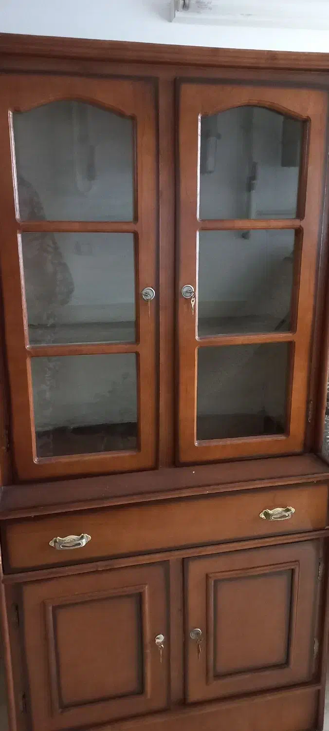 بوفه چوبی|بوفه، ویترین، کنسول|خوی, |دیوار