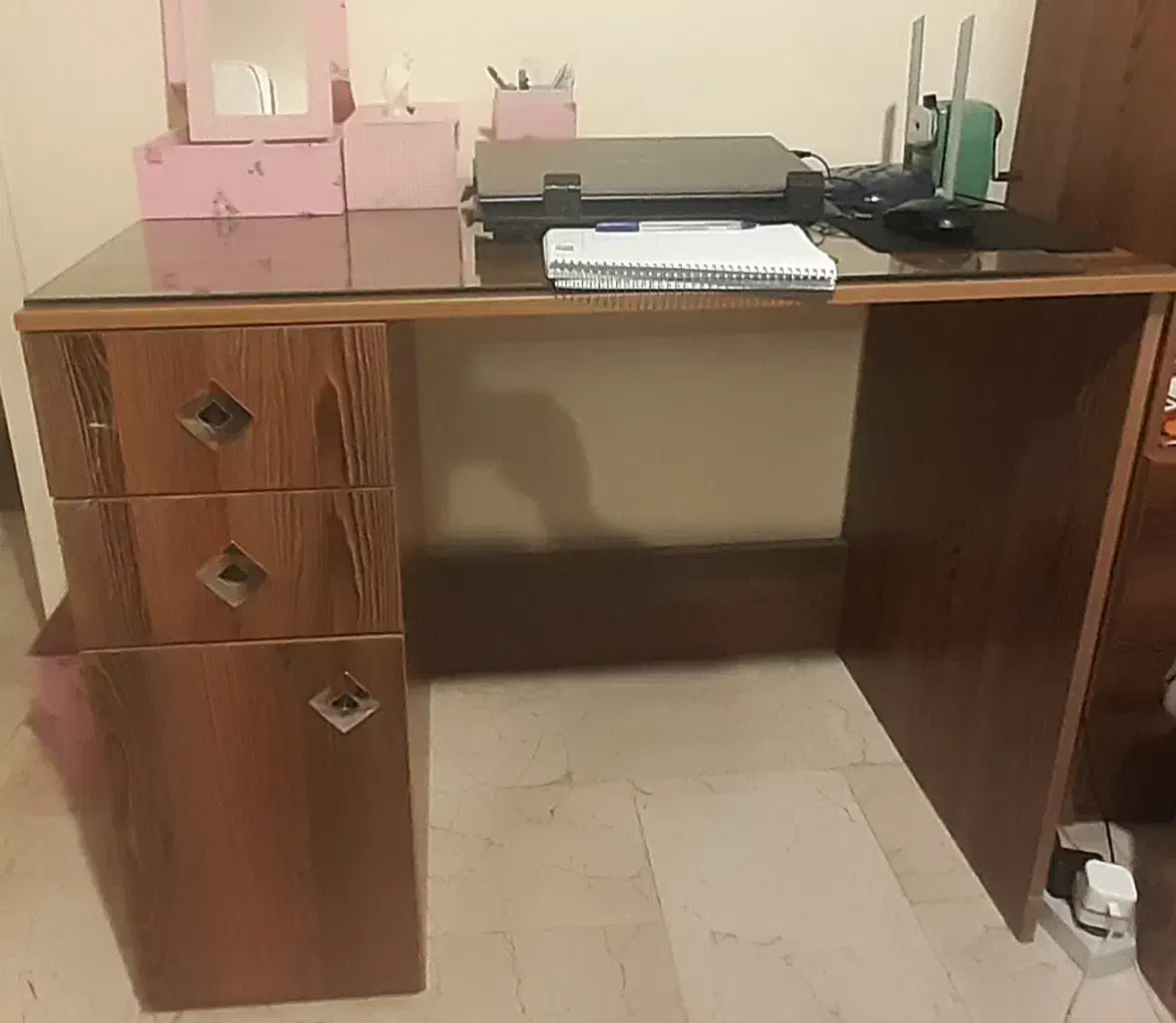 دراوربا آینه و میز تحریر|جاکفشی، کمد، دراور|تهران, تهرانپارس غربی|دیوار