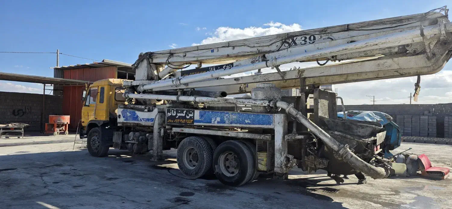 پمپ بتن اماده کار همه چی سالم|خودرو سنگین|اصفهان, محمودیه|دیوار