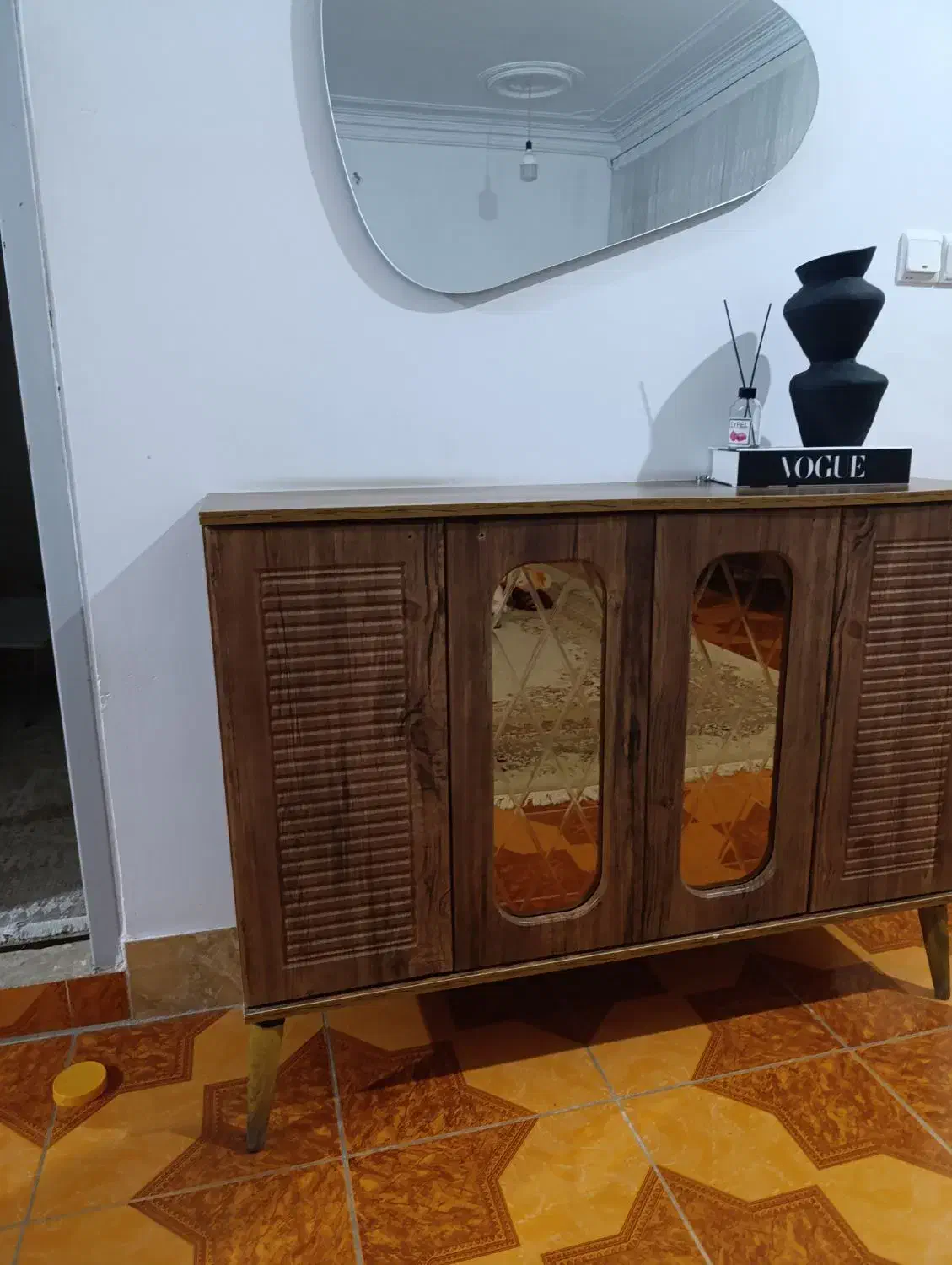 جا کفشی و اینه میز تی وی|جاکفشی، کمد، دراور|کوهدشت, |دیوار