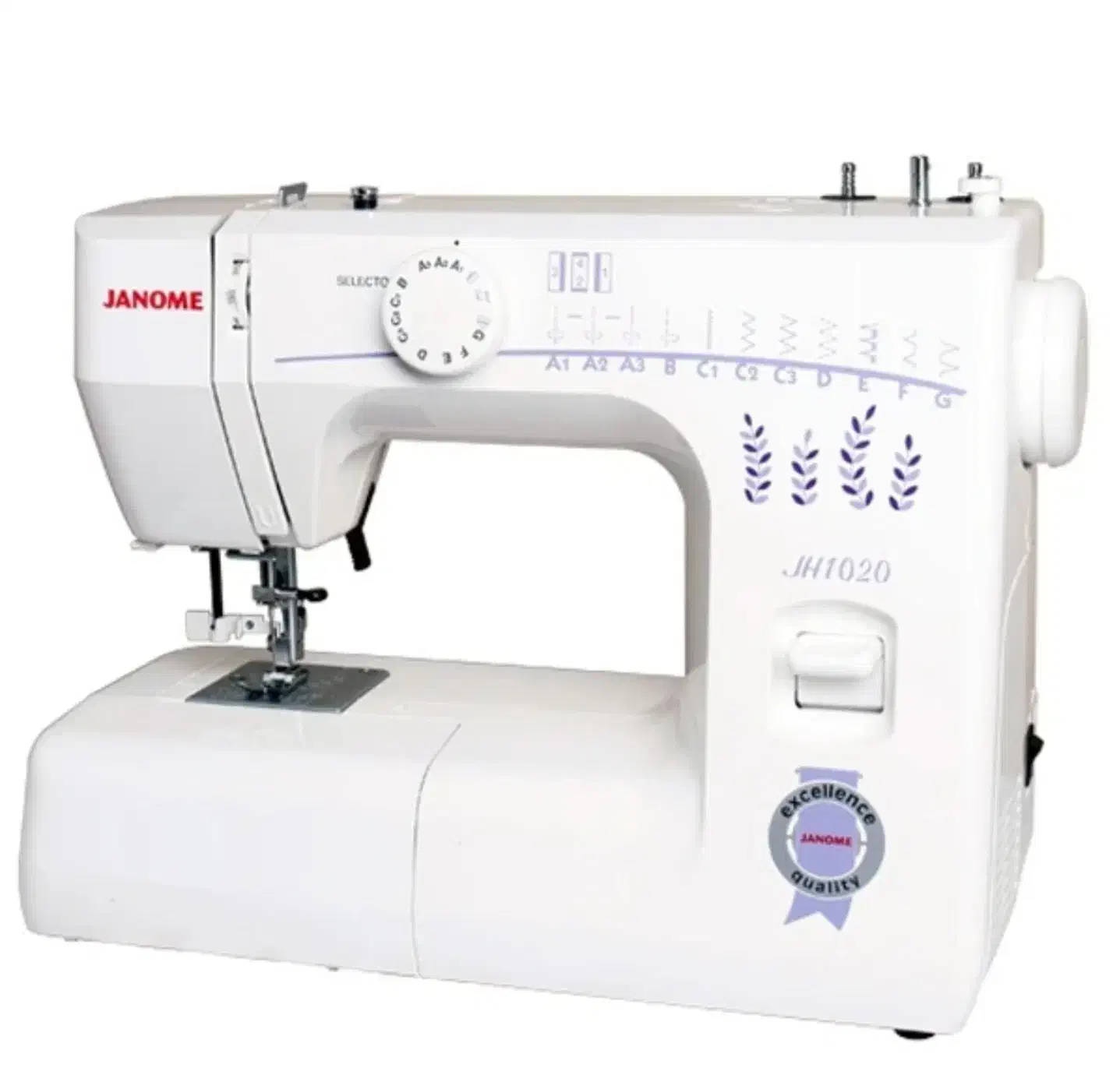 چرخ خیاطی ژانومه Jh1020 آکبند واقعی (پلمب)|چرخ خیاطی و ریسندگی|قائم‌شهر, |دیوار