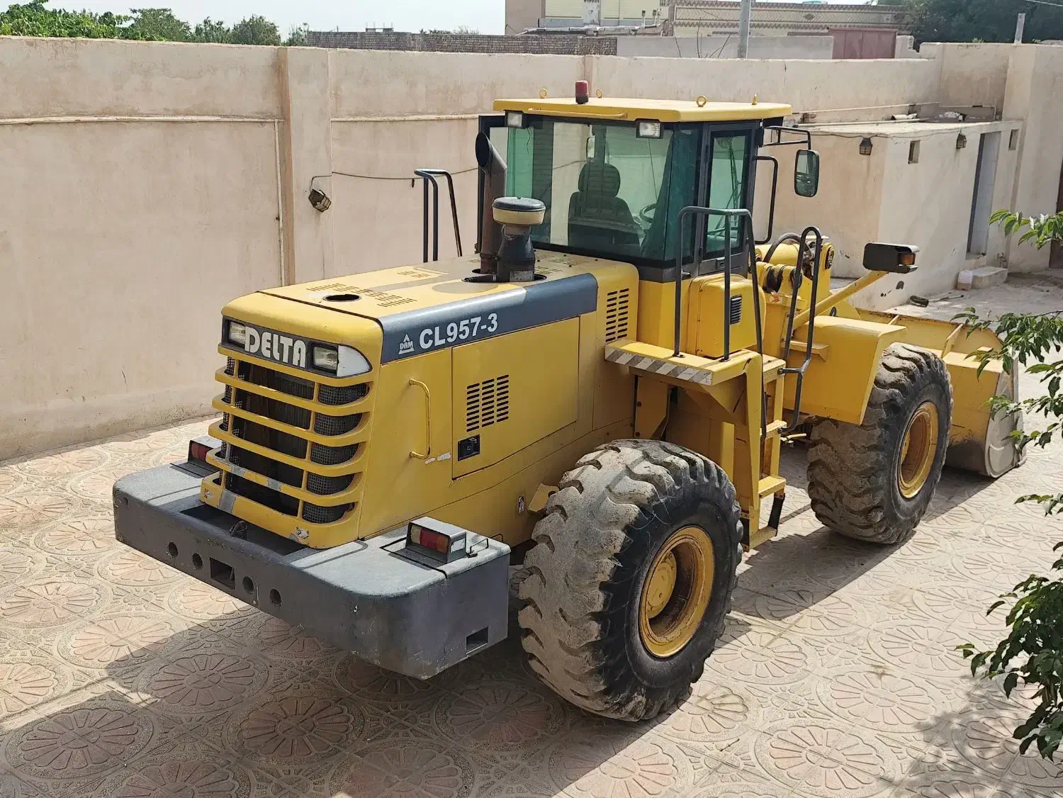 لودر دلتا 957|خودرو سنگین|ابریشم, |دیوار