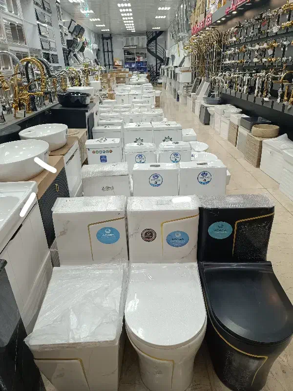 %%توالت مدل آرمیتاژ گلسار سرام فرنگی% . کد695|لوازم سرویس بهداشتی|قم, امامزاده ابراهیم|دیوار