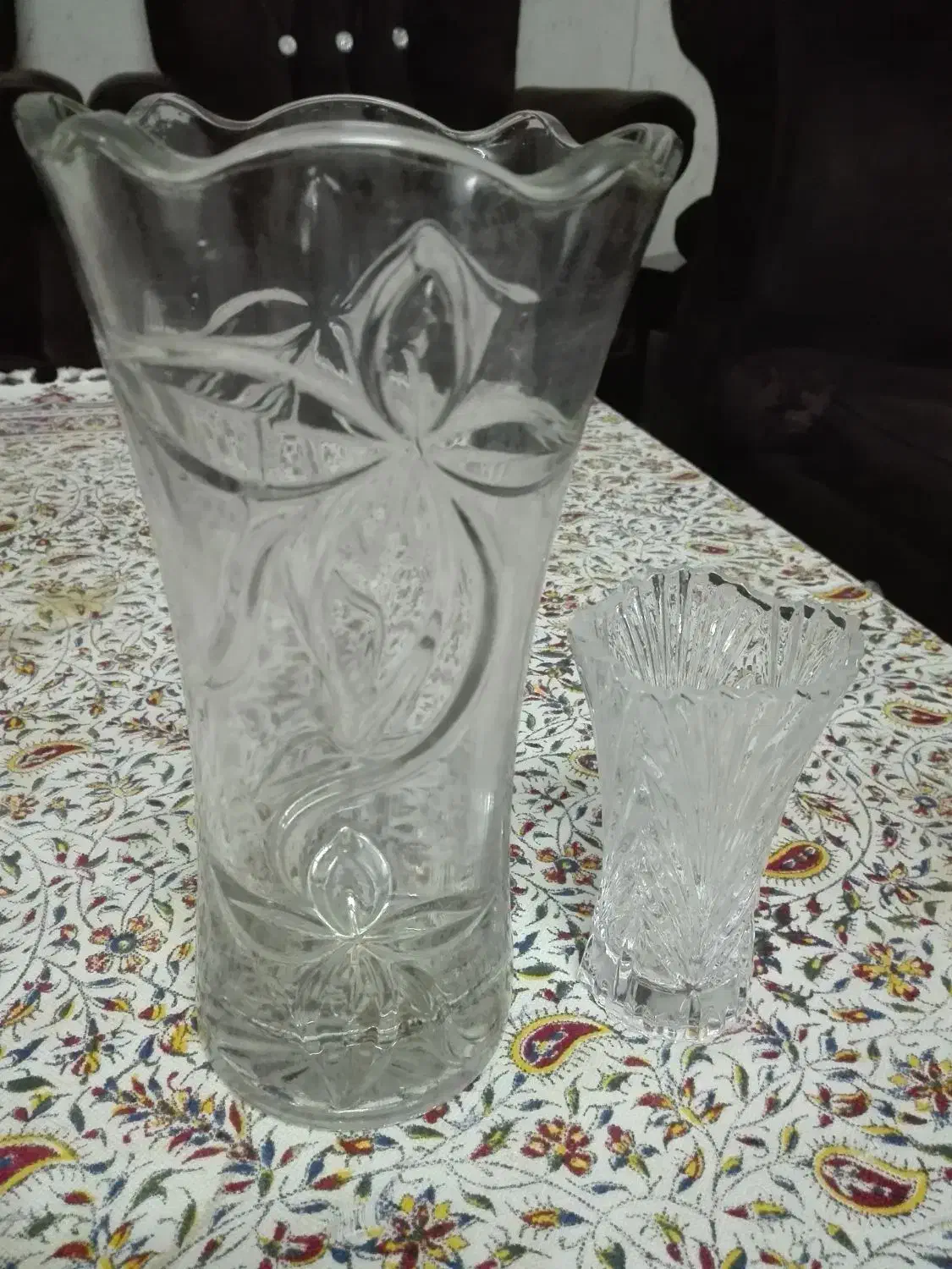 گلدان بلور|گل مصنوعی|اصفهان, طامه|دیوار