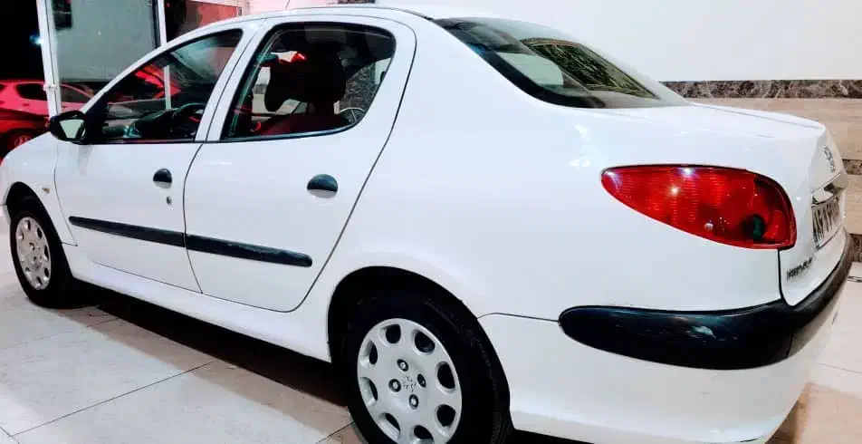 سواری پژو206سفارشیSDصندوقدارسفیدتک برگ سند|خودرو سواری و وانت|مشهد, فتح المبین|دیوار