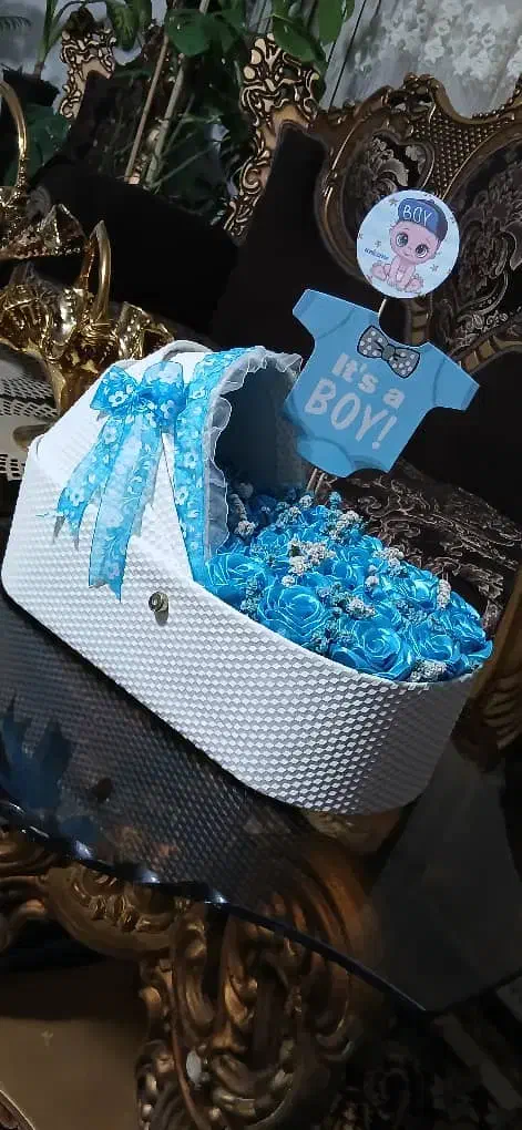 گهواره گل برای نوزاد پسر|اسباب و اثاث بچه|لاهیجان, مهرگان|دیوار