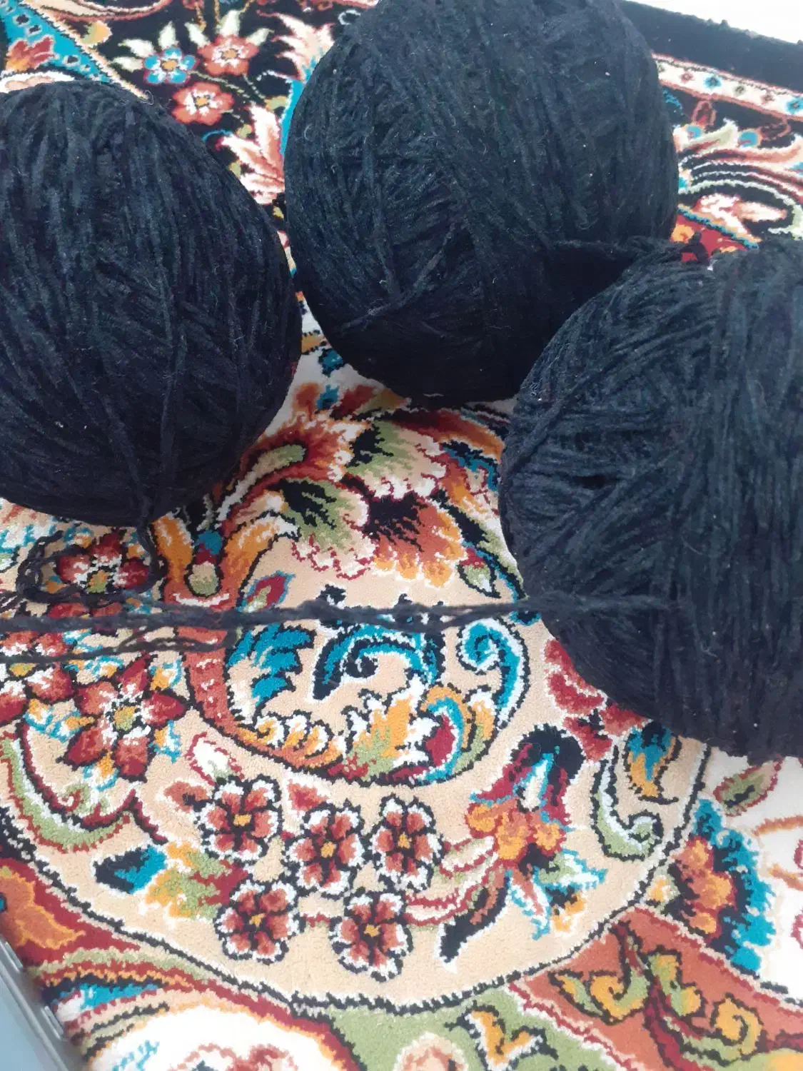 کاموامخمل مشکی|لوازم خیاطی و بافتنی|خمین, |دیوار