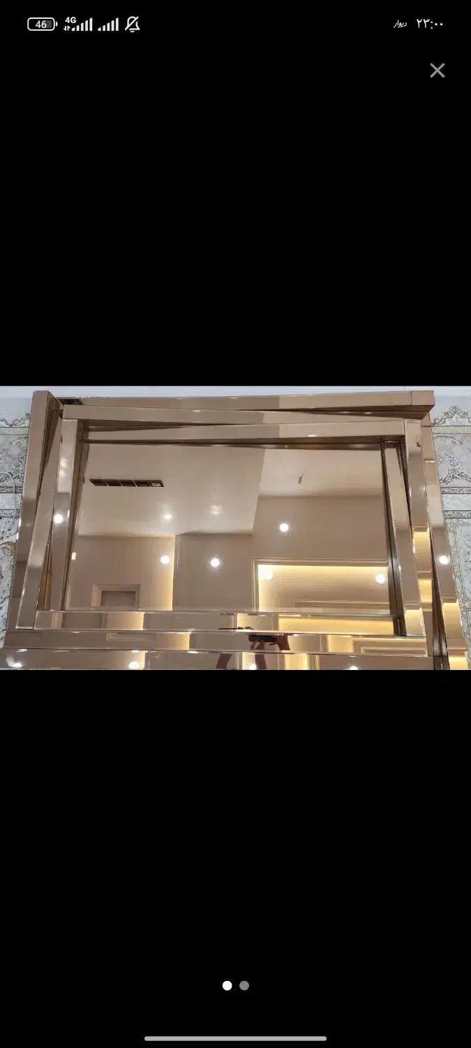 آینه کنسول|بوفه، ویترین، کنسول|خرم‌آباد, |دیوار