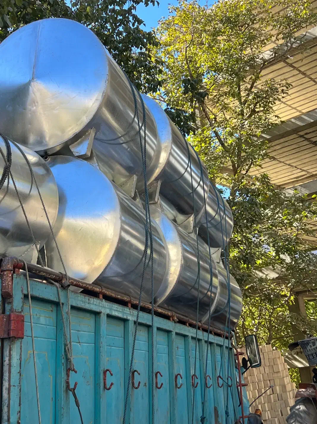 انواع تانکر آب گالوانیزه|مصالح و تجهیزات ساختمان|پاوه, |دیوار