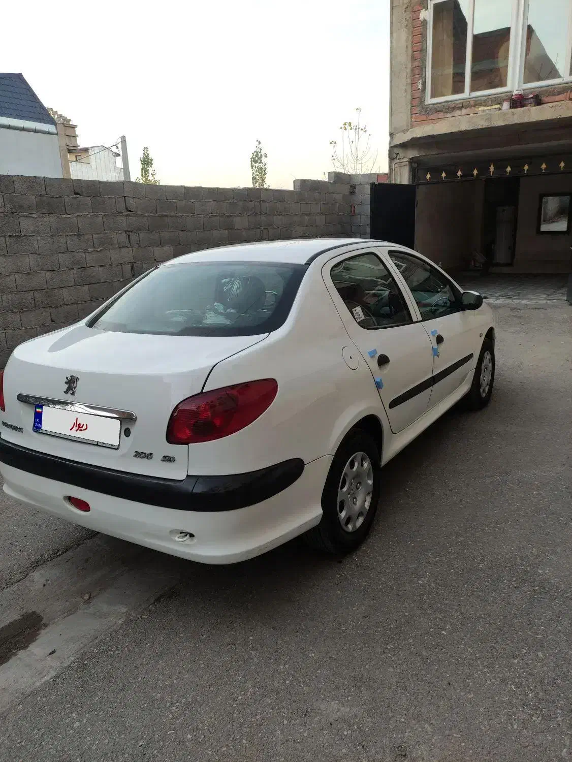 206sd v8 بیرنگ تک برگ مدل ۹۶|خودرو سواری و وانت|قائم‌شهر, |دیوار