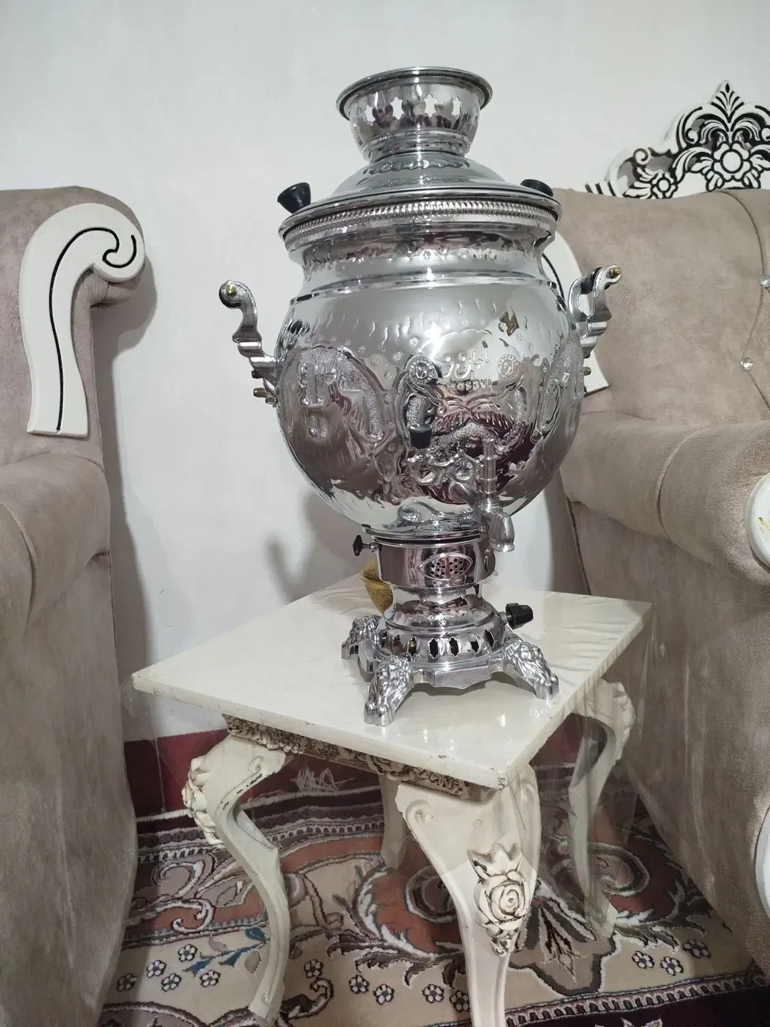 سماورنو|سماور، چای‌ساز، قهوه‌ساز|آبیک, |دیوار