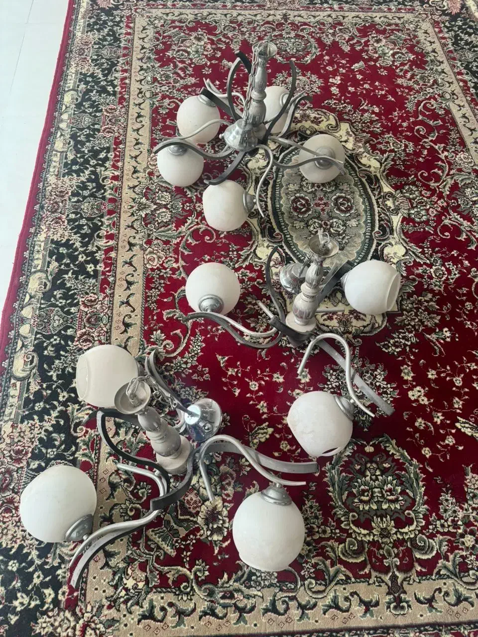 لوستر|لوستر و چراغ آویز|شیراز, نصر|دیوار