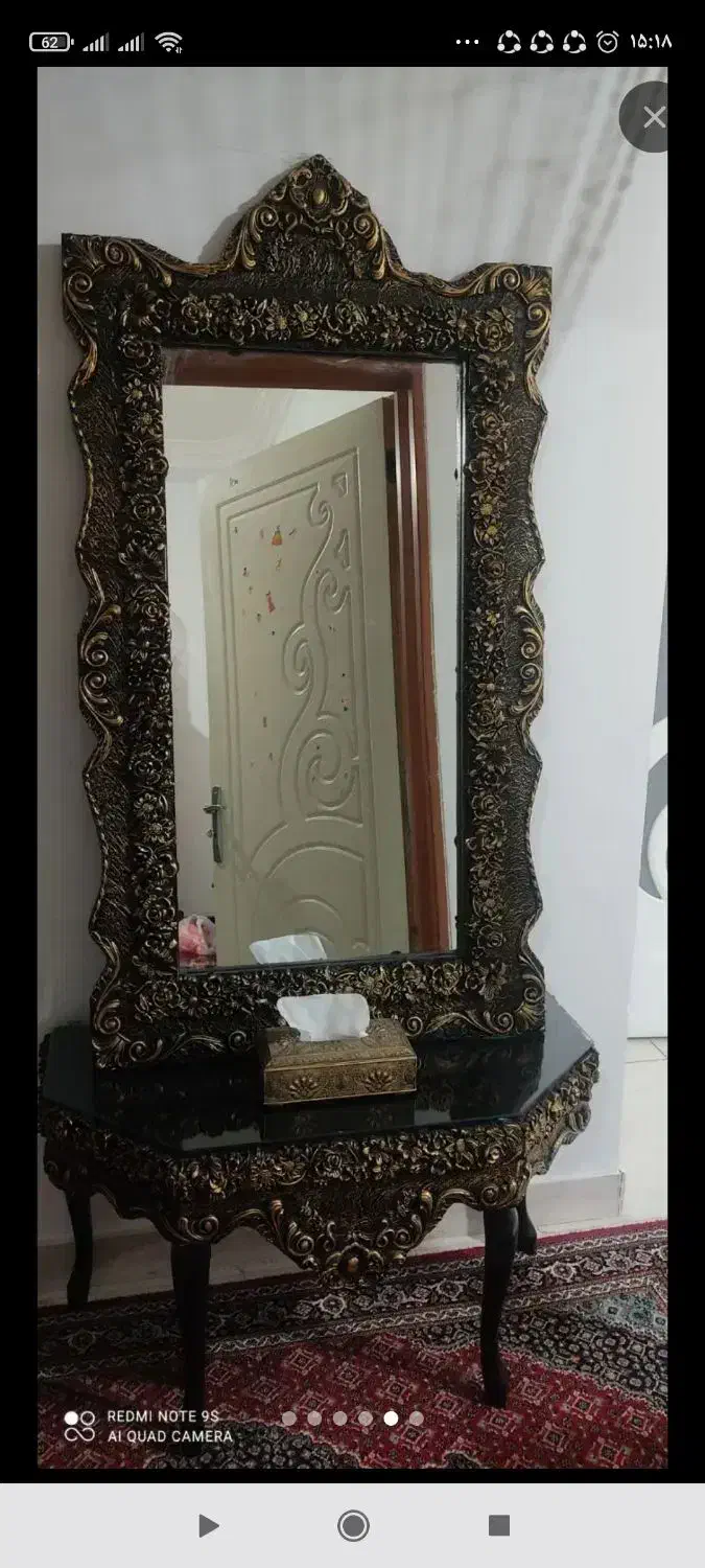 آینه و کنسول ،ساعت|مبلمان خانگی و میز عسلی|سنندج, |دیوار