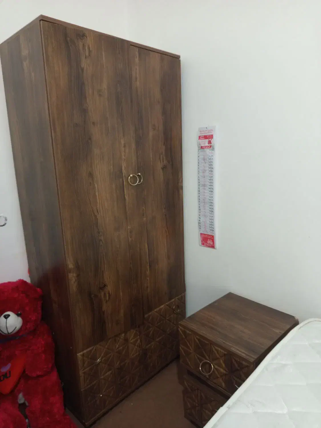 تخت خواب پاتختی کمد میز آرایش تشک|تخت و سرویس خواب|ضیاء آباد, |دیوار