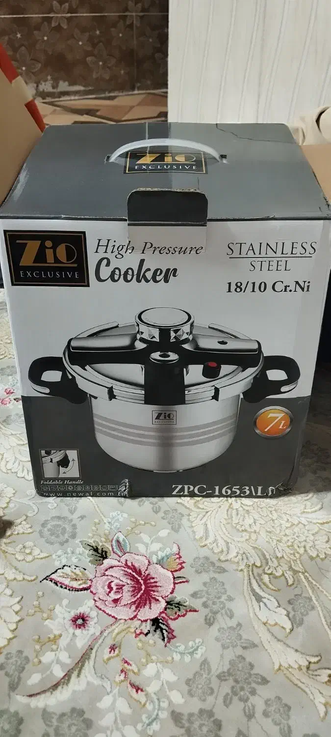 زودپز استیل مارک زیو|ظروف پخت‌وپز|سرپل ذهاب, |دیوار