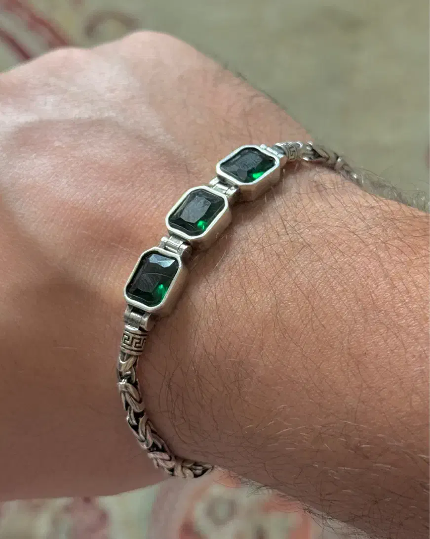 دستبند نقره ایتالیا|جواهرات|کرمانشاه, |دیوار