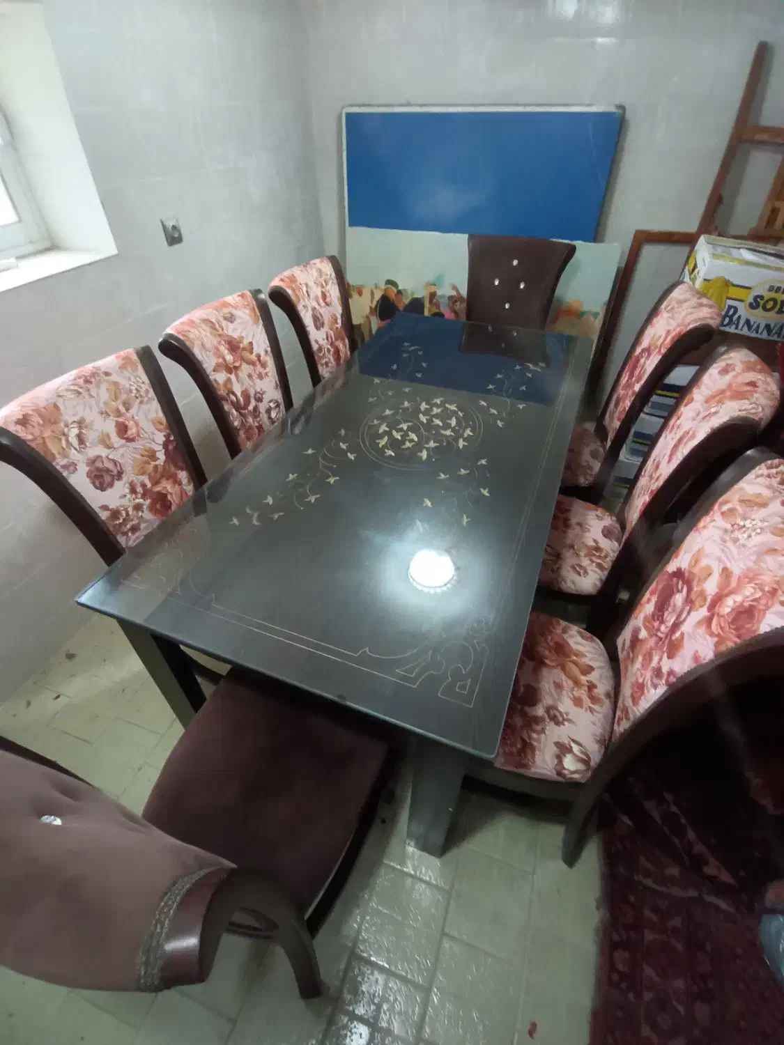 میز نهرخوری ۸ نفره|میز و صندلی غذاخوری|نوشهر, |دیوار