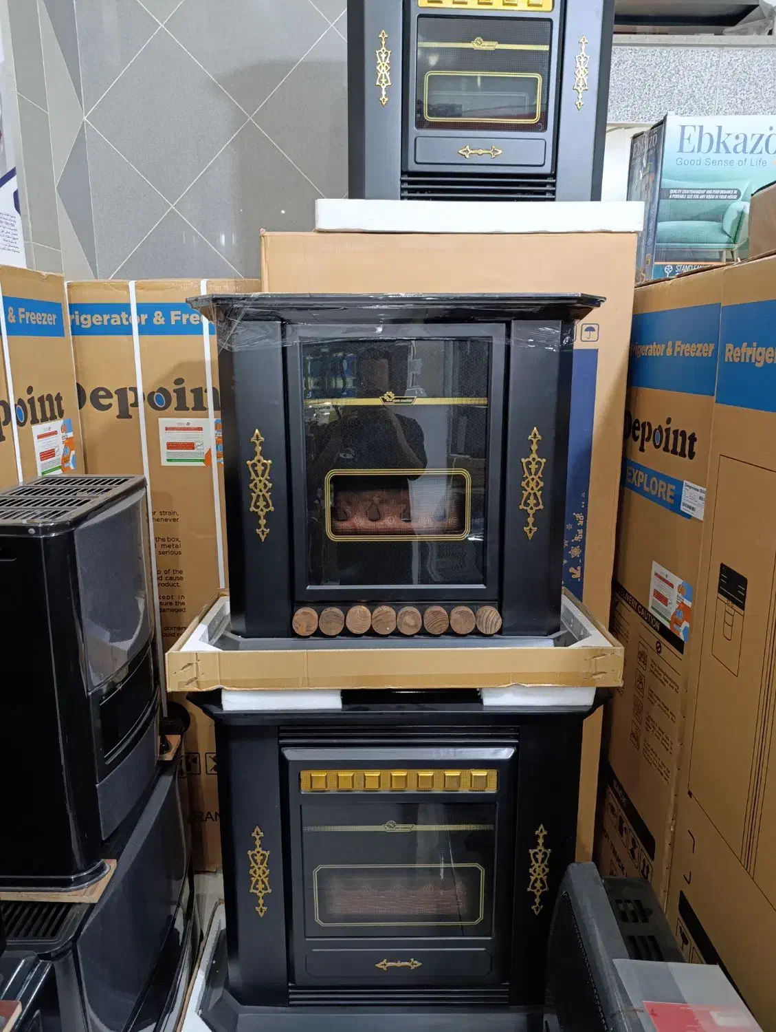 بخاری گازی و برقی|بخاری، هیتر، شومینه|قم, کیوانفر|دیوار