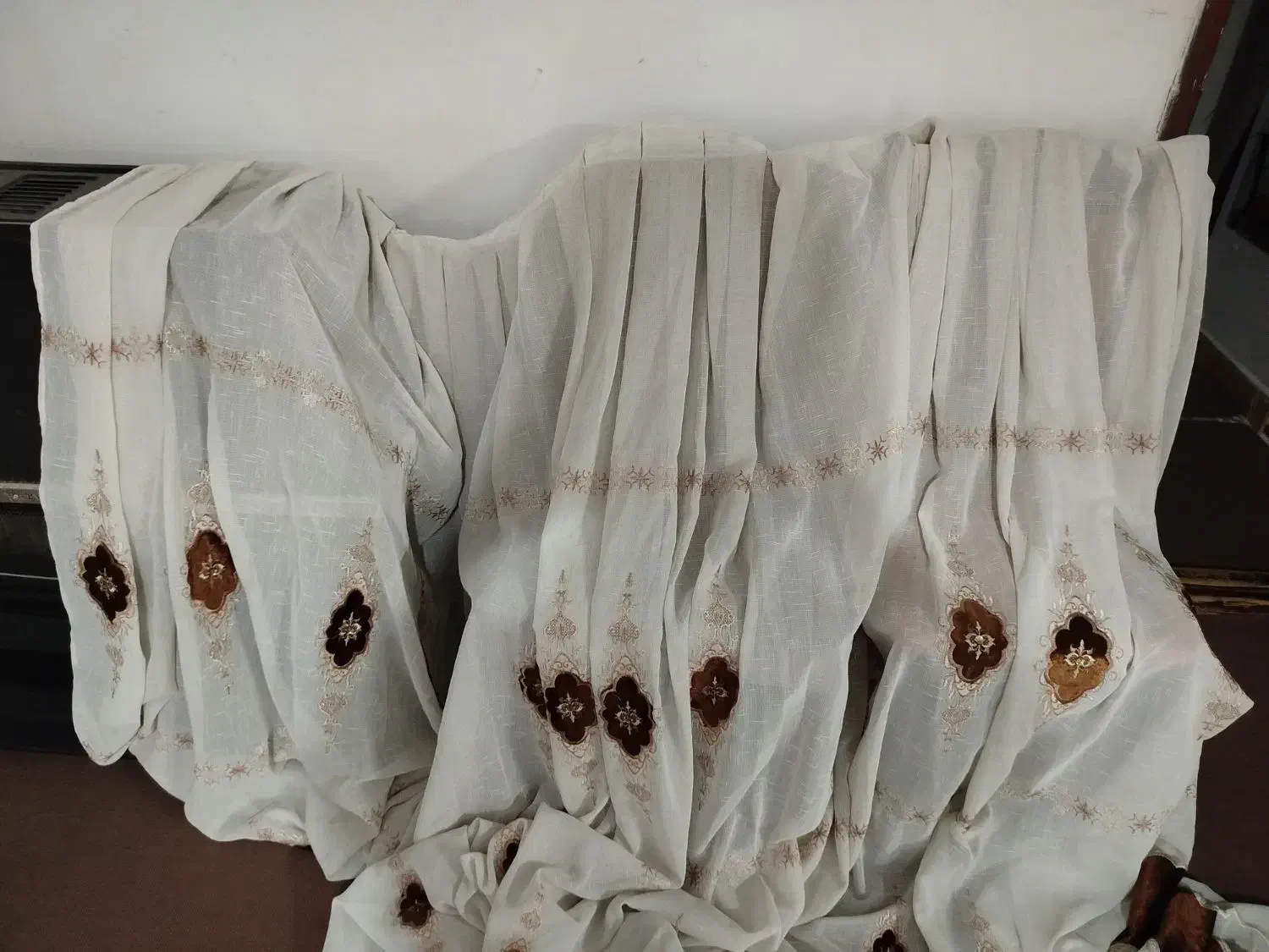 پرده عرض دو متر|پرده، رانر، رومیزی|رشت, حمیدیان|دیوار