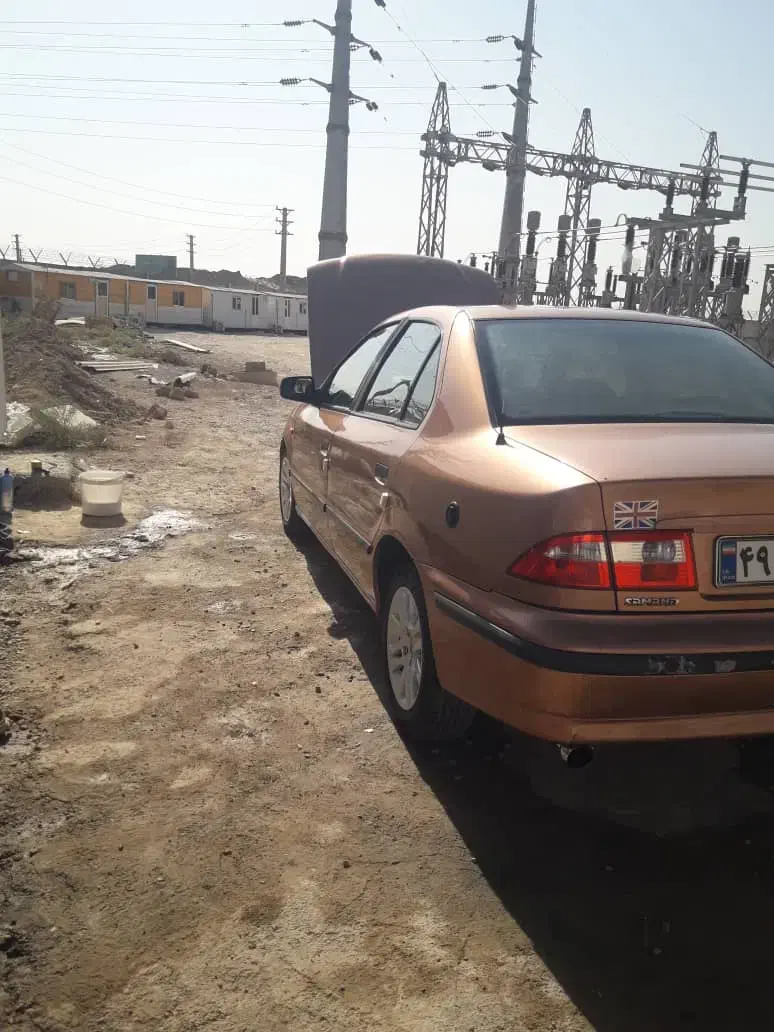 سمند ۸۶ دوگانه کارخانه بی رنگ|خودرو سواری و وانت|بیجار, |دیوار