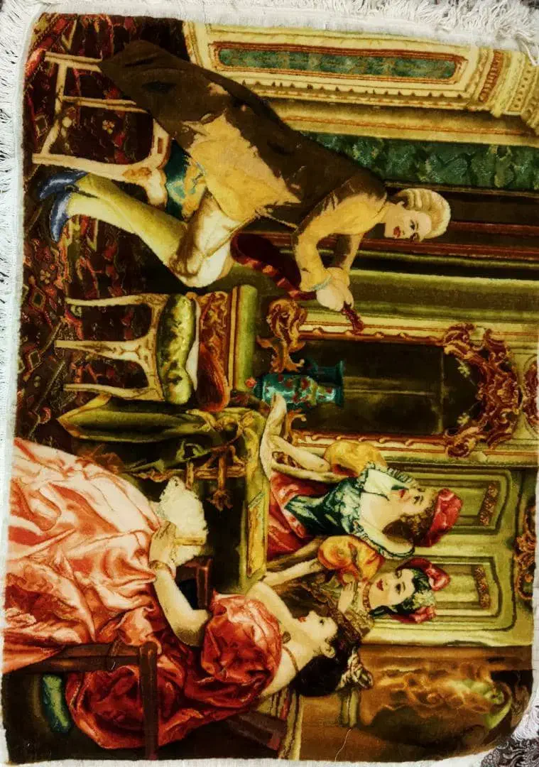 تابلو فرش دستباف|تابلو فرش|اصفهان, فیض|دیوار