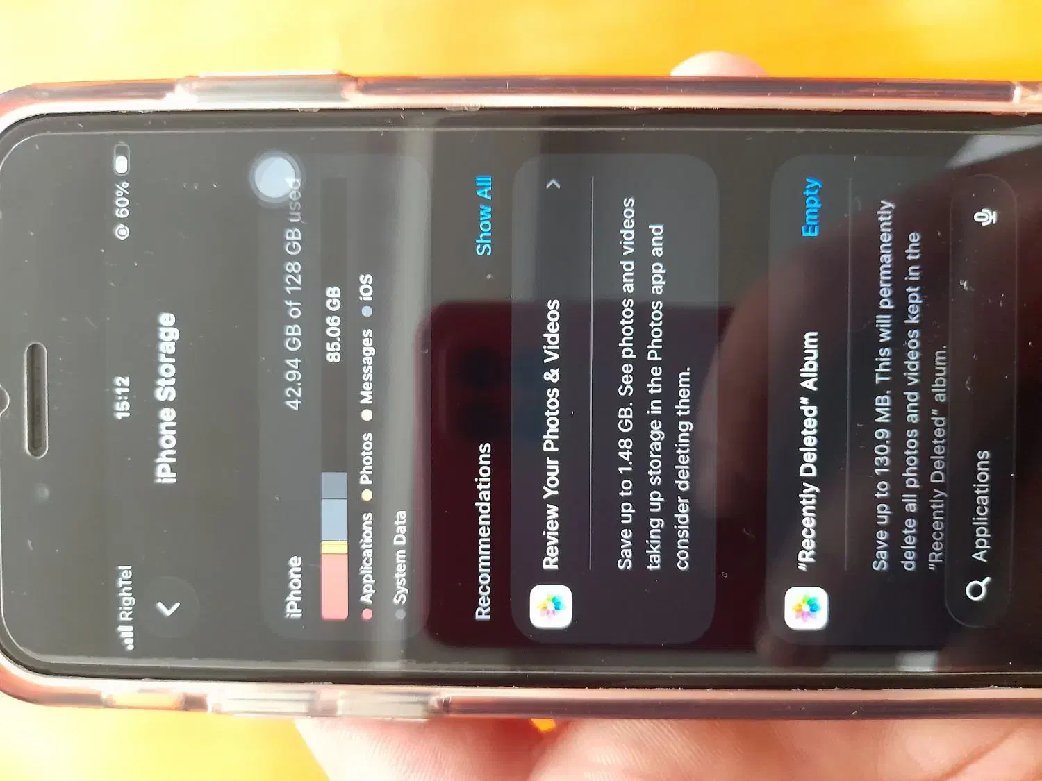 ایفون se2020 حافظه128|موبایل|کرمانشاه, |دیوار