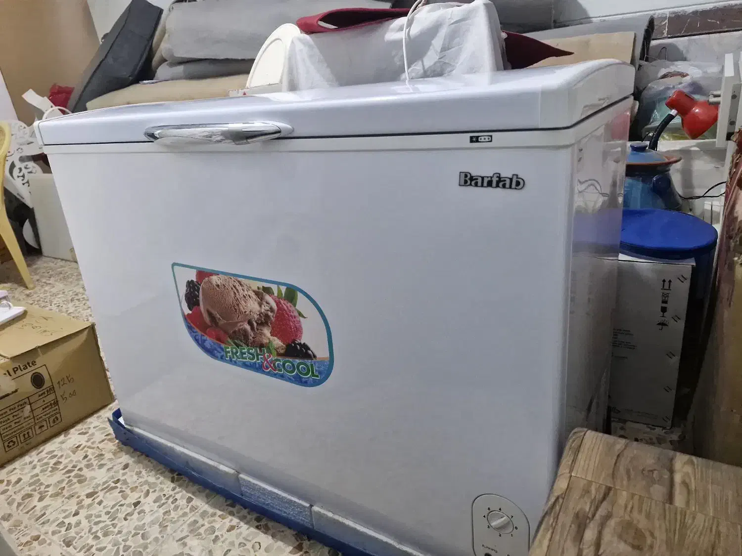 فریزر خوابیده برفاب اصل|یخچال و فریزر|شوش, |دیوار