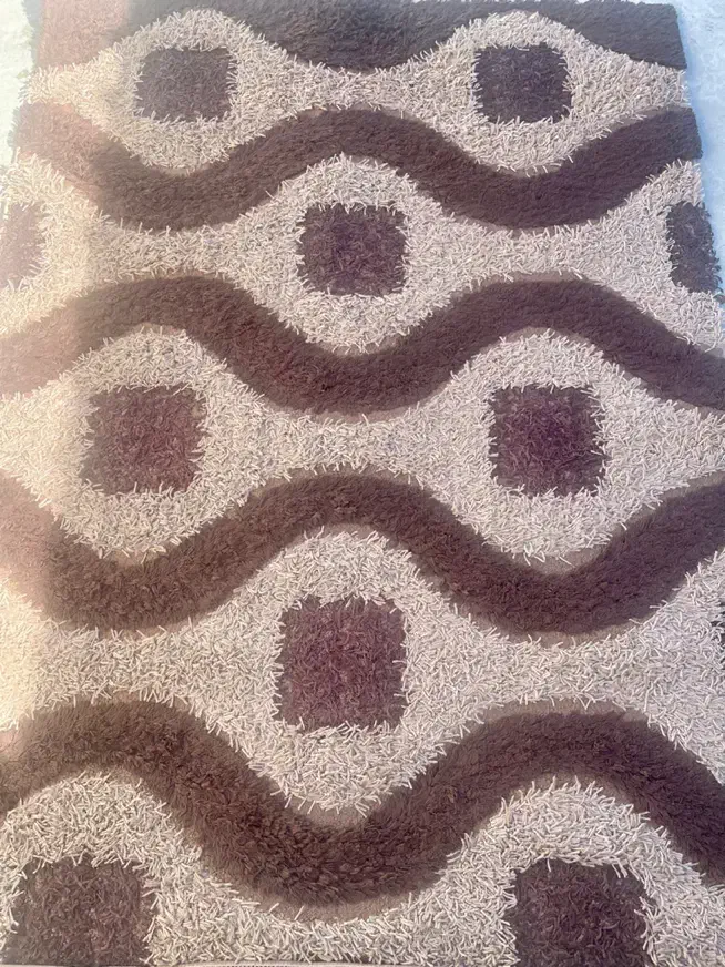 فرش مدل شگی، دو عدد|فرش|گرگان, |دیوار