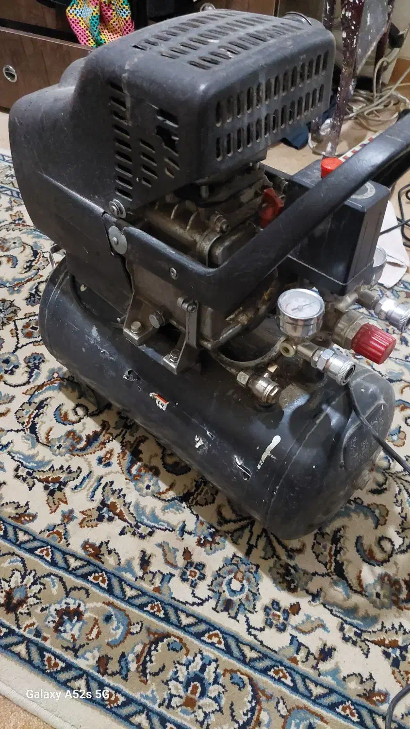 پمپ باد ۲۴ لیتری هیوندای|ابزارآلات|کرج, خرمدشت|دیوار