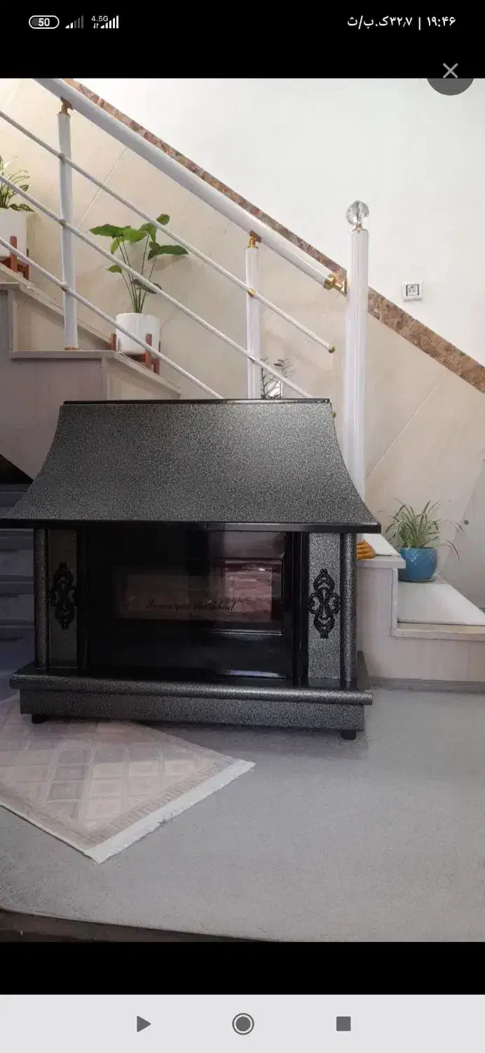 بخاری گازی ایمن گاز مشهد|بخاری، هیتر، شومینه|مریوان, |دیوار