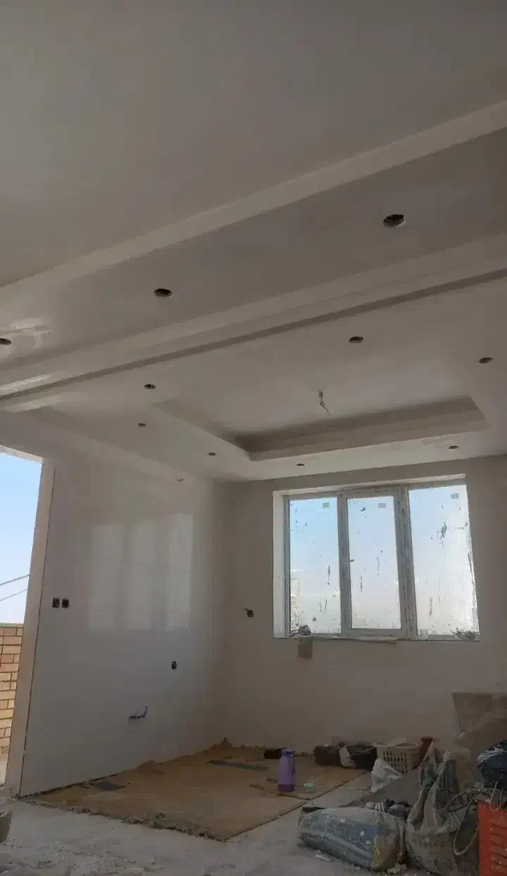 اوستا کار گچکاری گچ وخاک سفید سقف و دیوار|خدمات پیشه و مهارت|محمدشهر, جعفرآباد|دیوار