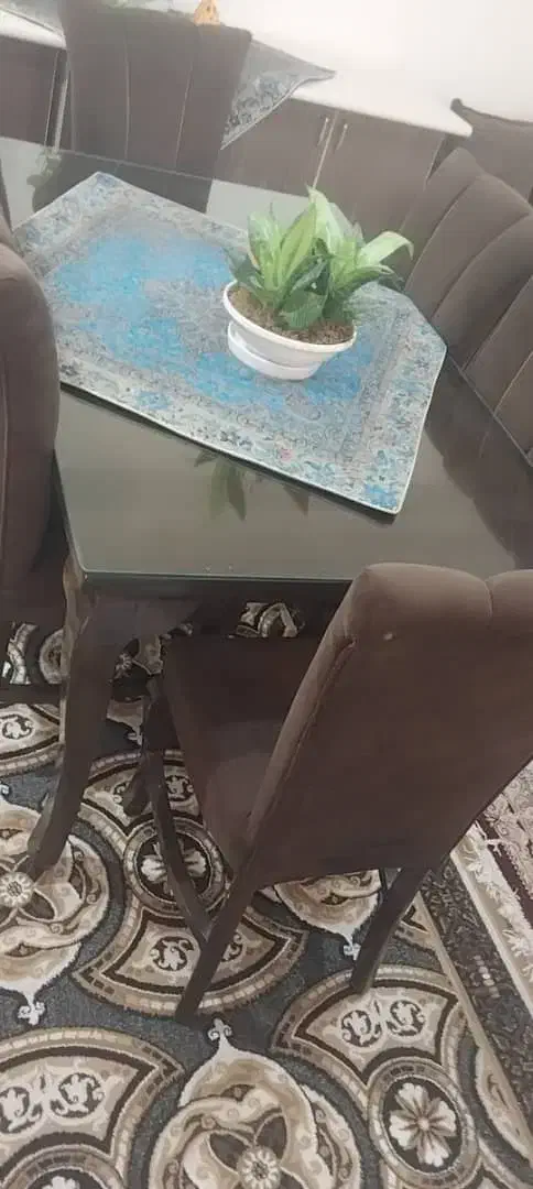 میزنهارخوری  ۶ نفره در حد نو|میز و صندلی غذاخوری|کوچصفهان, |دیوار