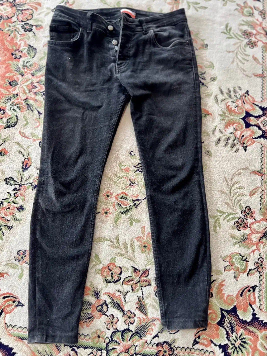 شلوار لی(جین) مارک calvin klein مشکی زغالی|لباس|آستارا, |دیوار