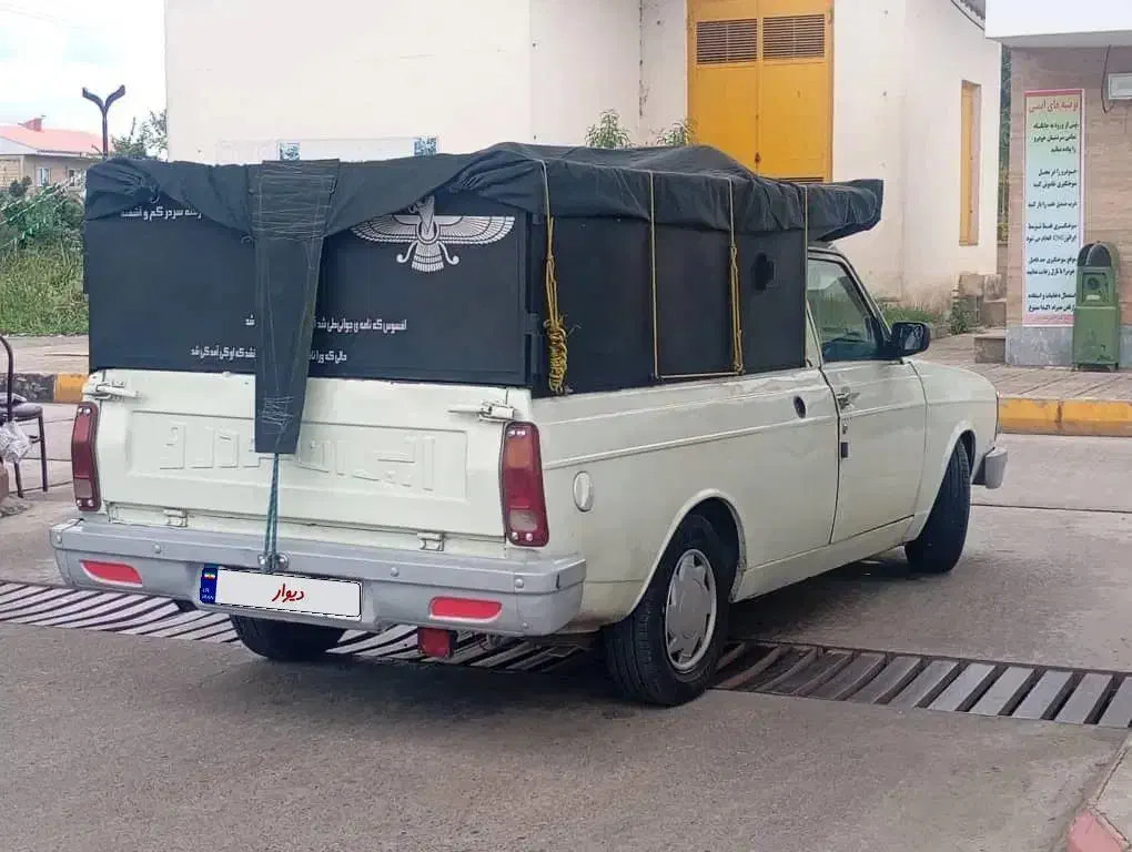 پیکان وانت سفید دوگانه شرکتی|خودرو سواری و وانت|رشت, کوی حسینی|دیوار