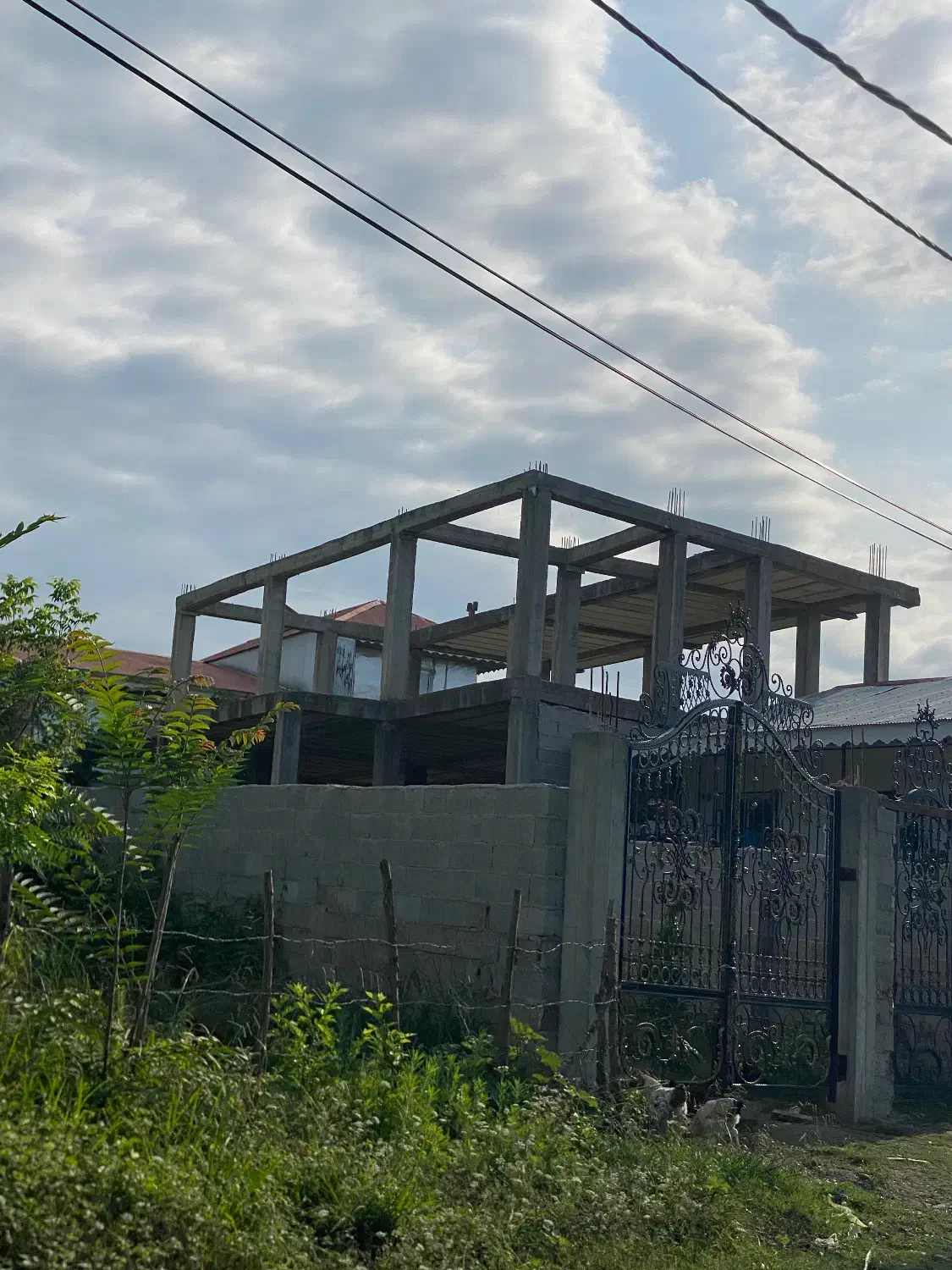 بنای نیمه ساز|فروش زمین و ملک کلنگی|رضوانشهر, |دیوار