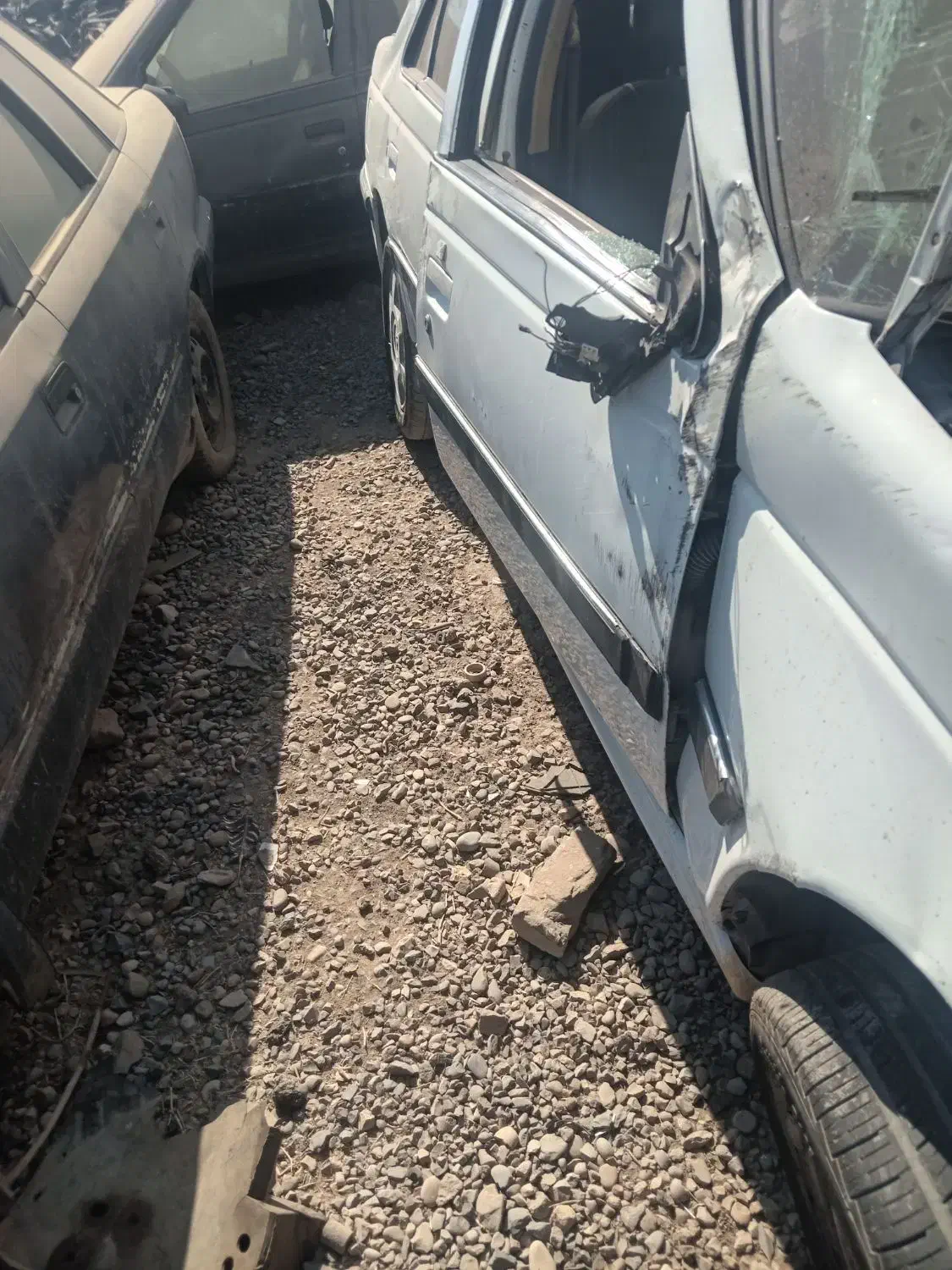 ماشین تصادفی است فروش یا معاوضه با پارس مدل پاین|خودرو سواری و وانت|شوش, |دیوار