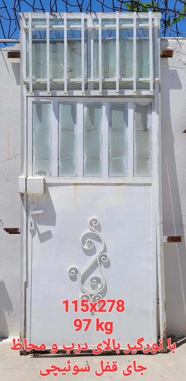 درب و پنجره آهنی|مصالح و تجهیزات ساختمان|تنکمان, |دیوار