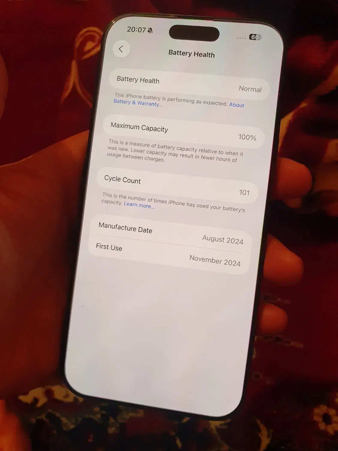 آیفون ۱۶ پرومکس معاوضه با ۱۴ پرومکس|موبایل|یاسوج, |دیوار